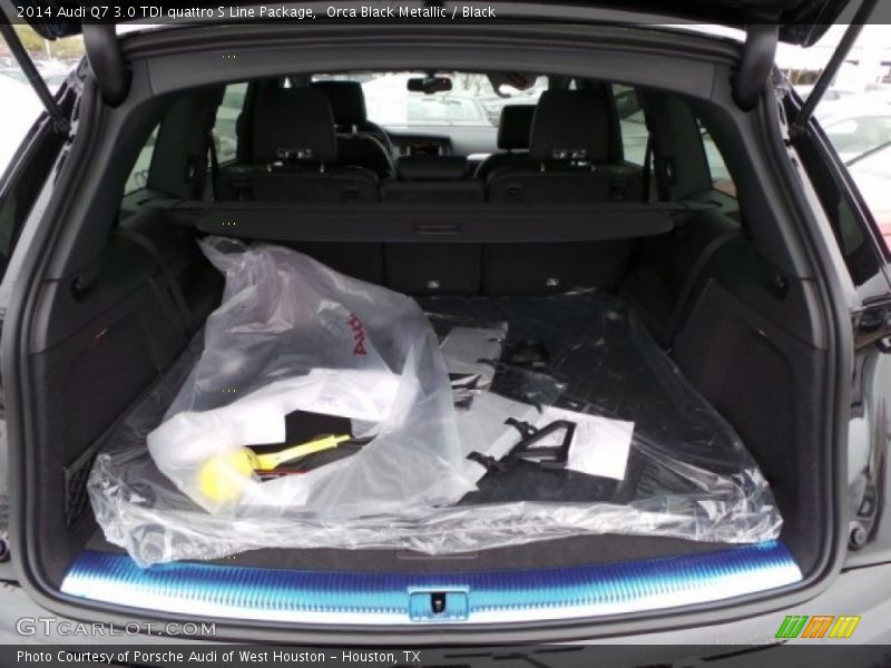 Orca Black Metallic / Black 2014 Audi Q7 3.0 TDI quattro S Line Package