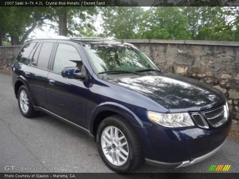 Crystal Blue Metallic / Desert Sand 2007 Saab 9-7X 4.2i