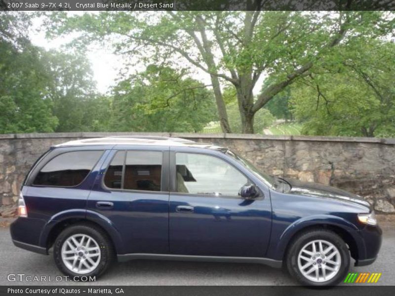 Crystal Blue Metallic / Desert Sand 2007 Saab 9-7X 4.2i