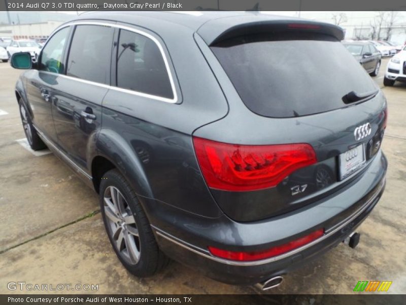 Daytona Gray Pearl / Black 2014 Audi Q7 3.0 TDI quattro