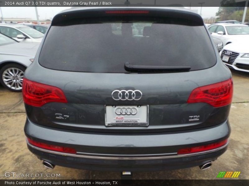 Daytona Gray Pearl / Black 2014 Audi Q7 3.0 TDI quattro