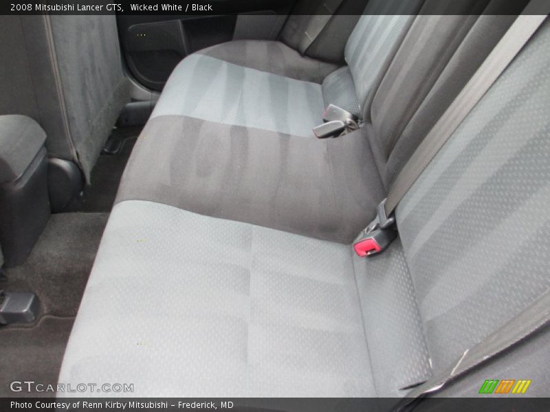 Wicked White / Black 2008 Mitsubishi Lancer GTS