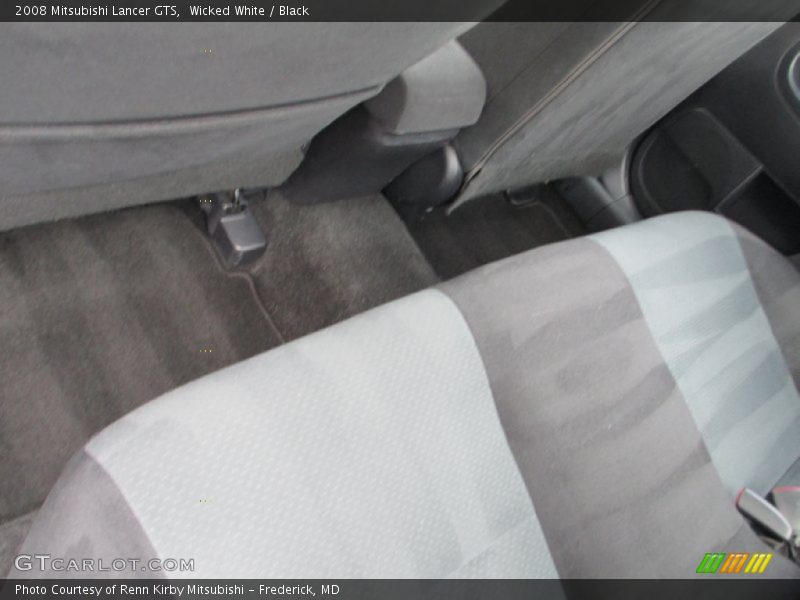 Wicked White / Black 2008 Mitsubishi Lancer GTS