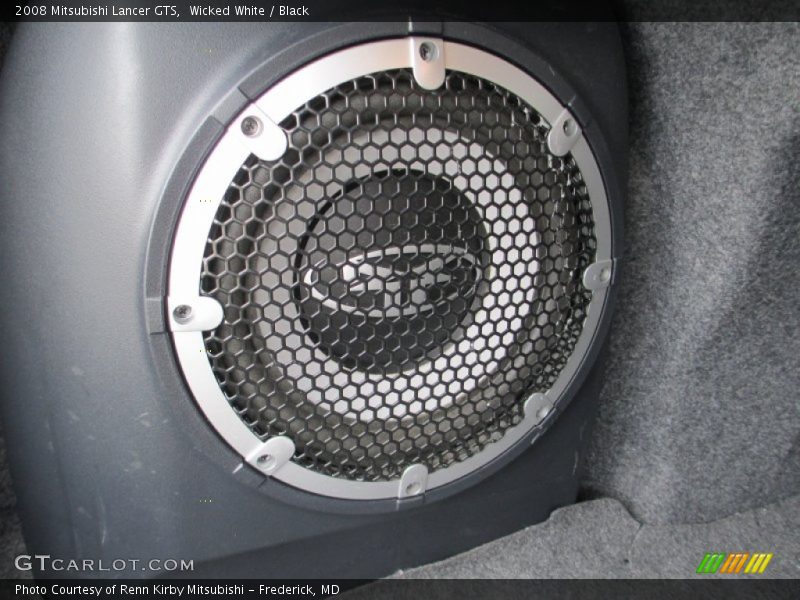 Wicked White / Black 2008 Mitsubishi Lancer GTS