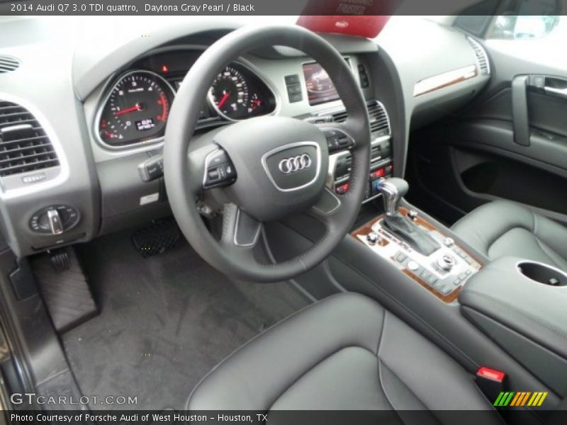  2014 Q7 3.0 TDI quattro Black Interior