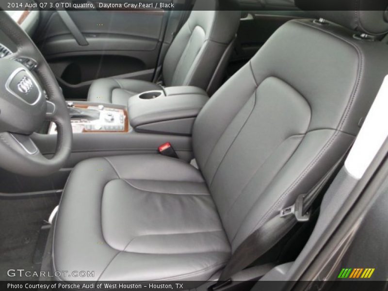 Front Seat of 2014 Q7 3.0 TDI quattro