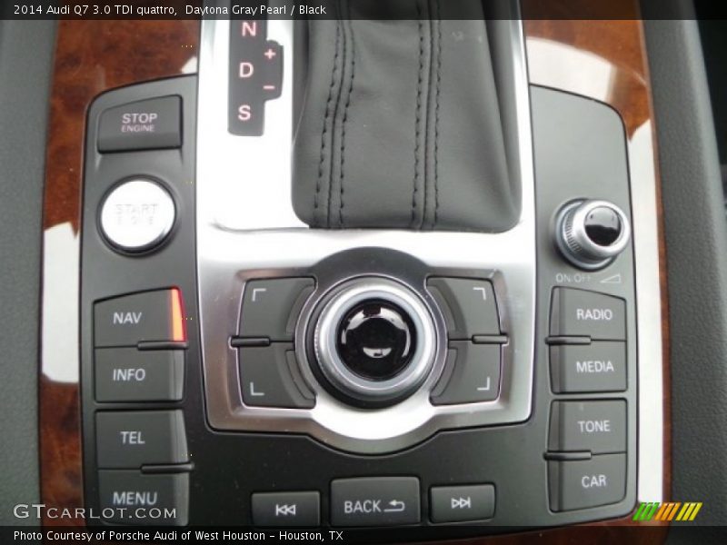 Controls of 2014 Q7 3.0 TDI quattro