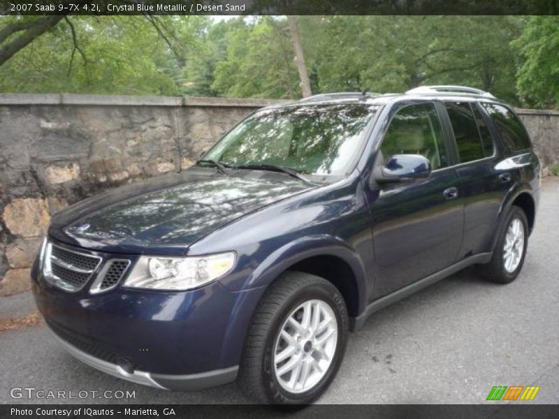 Crystal Blue Metallic / Desert Sand 2007 Saab 9-7X 4.2i