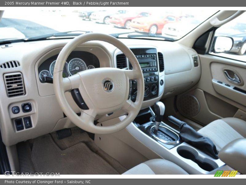 Dashboard of 2005 Mariner Premier 4WD