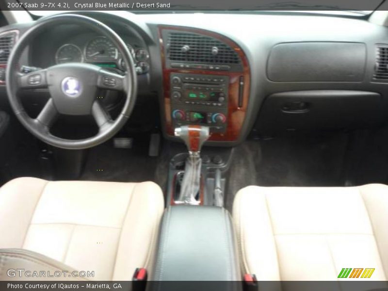 Crystal Blue Metallic / Desert Sand 2007 Saab 9-7X 4.2i
