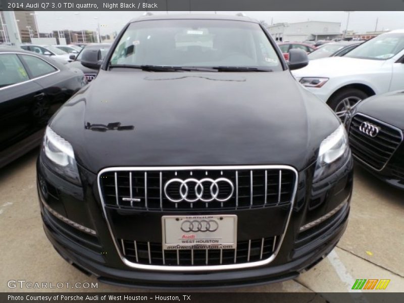 Night Black / Black 2014 Audi Q7 3.0 TDI quattro