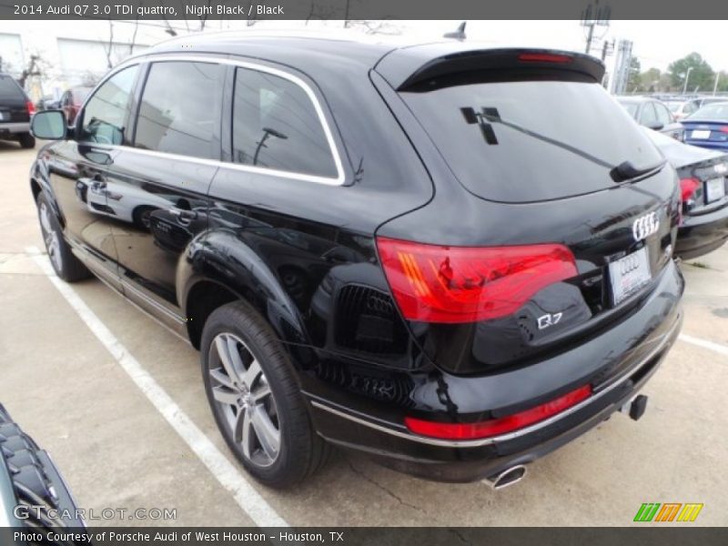 Night Black / Black 2014 Audi Q7 3.0 TDI quattro