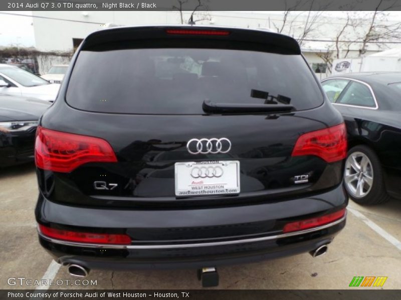 Night Black / Black 2014 Audi Q7 3.0 TDI quattro