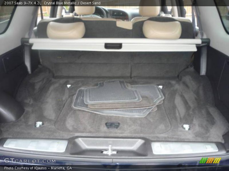 Crystal Blue Metallic / Desert Sand 2007 Saab 9-7X 4.2i
