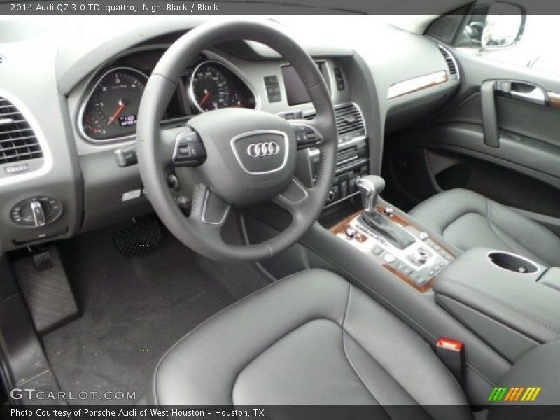  2014 Q7 3.0 TDI quattro Black Interior