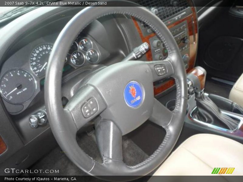 Crystal Blue Metallic / Desert Sand 2007 Saab 9-7X 4.2i
