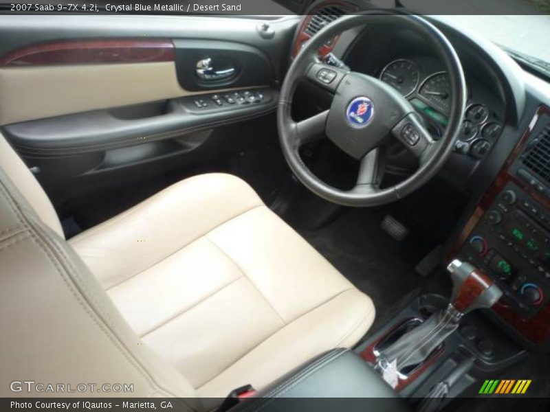 Crystal Blue Metallic / Desert Sand 2007 Saab 9-7X 4.2i