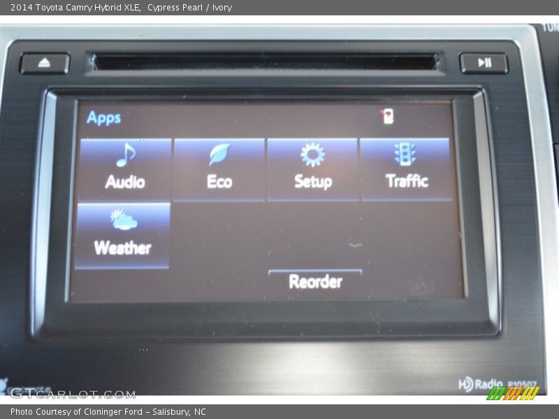 Cypress Pearl / Ivory 2014 Toyota Camry Hybrid XLE