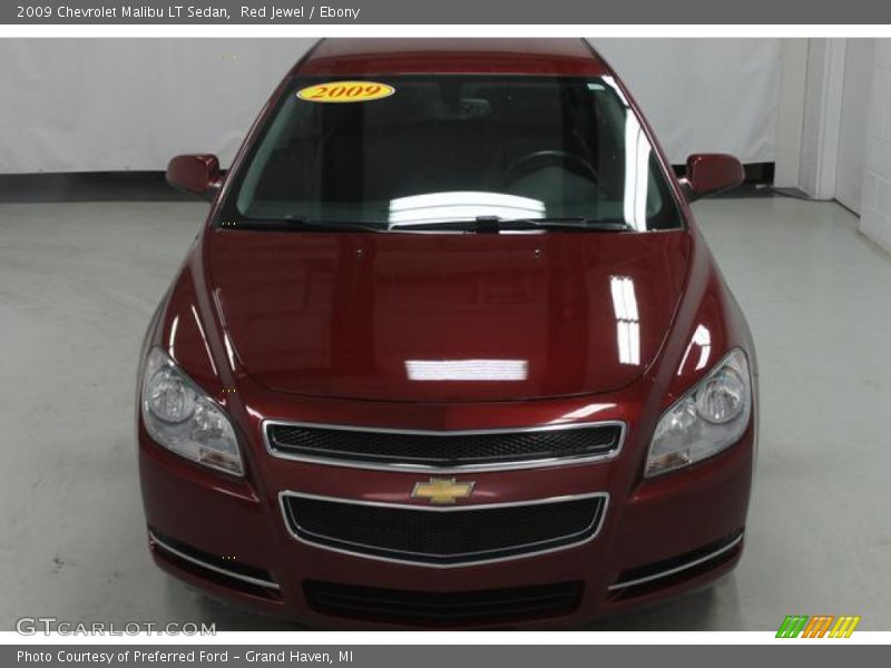 Red Jewel / Ebony 2009 Chevrolet Malibu LT Sedan