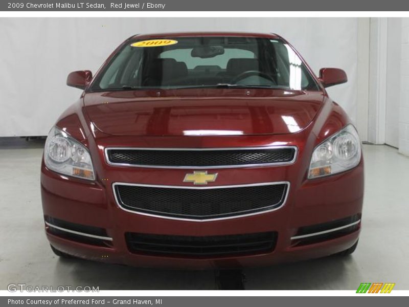 Red Jewel / Ebony 2009 Chevrolet Malibu LT Sedan
