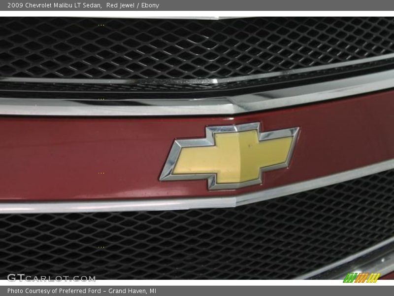 Red Jewel / Ebony 2009 Chevrolet Malibu LT Sedan
