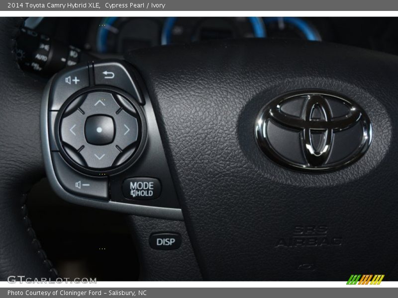 Cypress Pearl / Ivory 2014 Toyota Camry Hybrid XLE