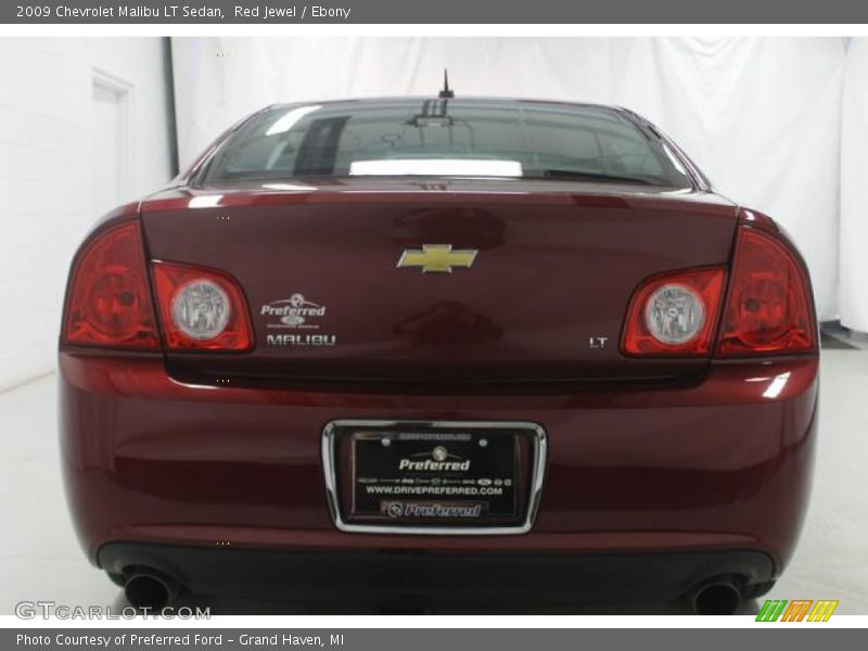 Red Jewel / Ebony 2009 Chevrolet Malibu LT Sedan