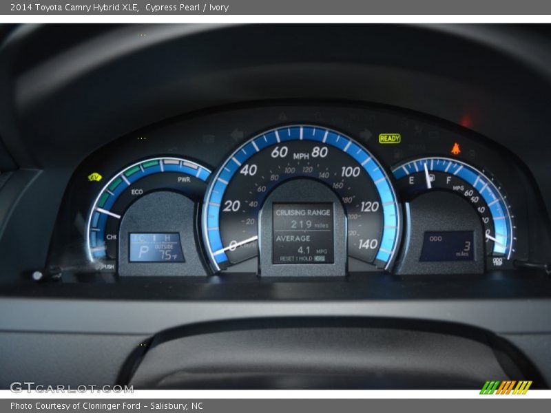 Cypress Pearl / Ivory 2014 Toyota Camry Hybrid XLE