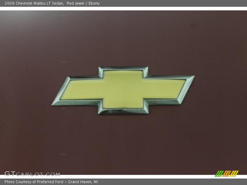Red Jewel / Ebony 2009 Chevrolet Malibu LT Sedan