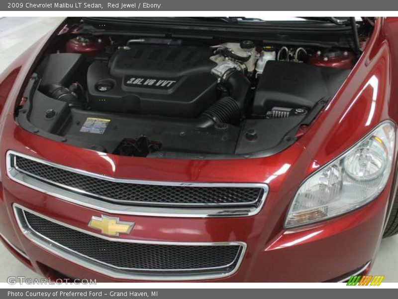 Red Jewel / Ebony 2009 Chevrolet Malibu LT Sedan