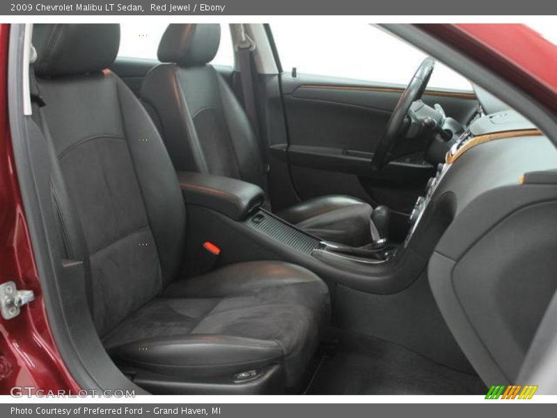 Red Jewel / Ebony 2009 Chevrolet Malibu LT Sedan