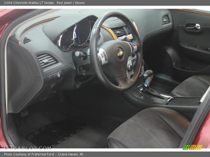 Red Jewel / Ebony 2009 Chevrolet Malibu LT Sedan