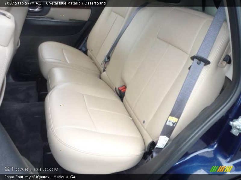 Crystal Blue Metallic / Desert Sand 2007 Saab 9-7X 4.2i
