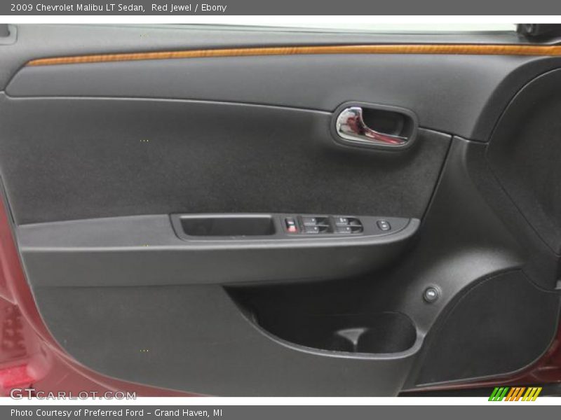 Red Jewel / Ebony 2009 Chevrolet Malibu LT Sedan