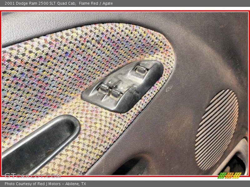 Flame Red / Agate 2001 Dodge Ram 2500 SLT Quad Cab