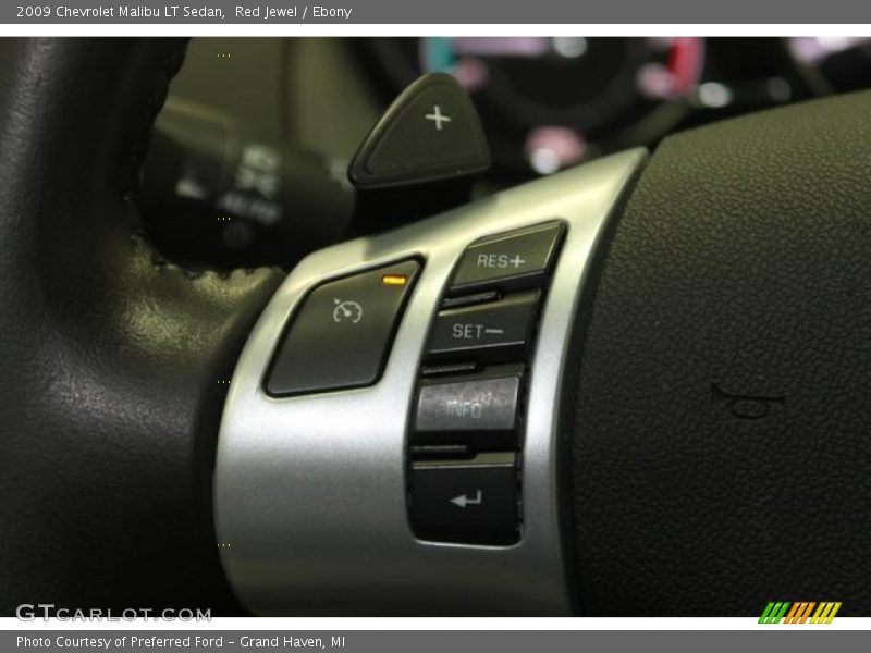Red Jewel / Ebony 2009 Chevrolet Malibu LT Sedan