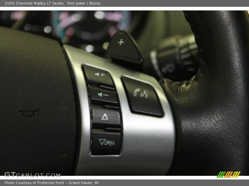 Red Jewel / Ebony 2009 Chevrolet Malibu LT Sedan