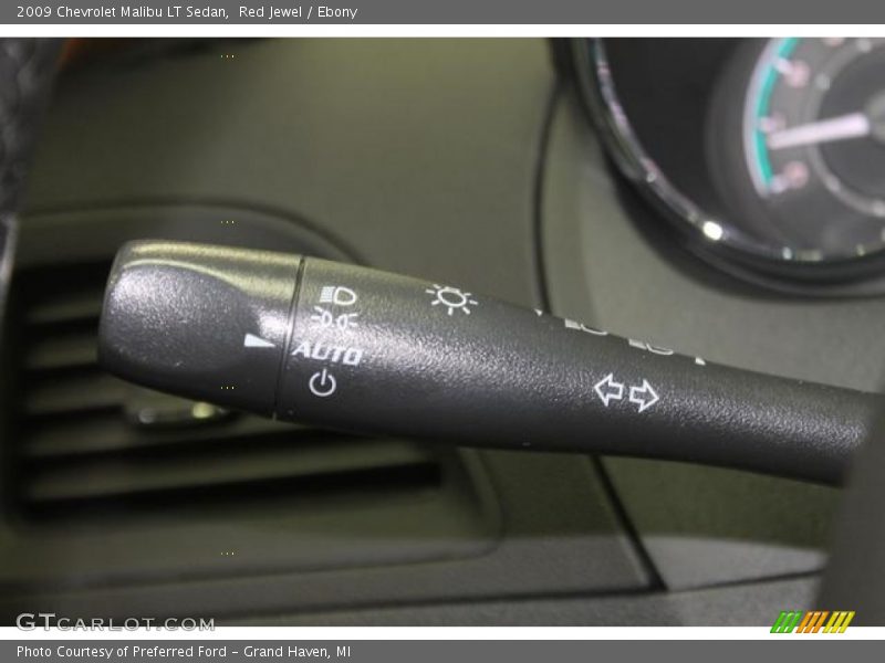Red Jewel / Ebony 2009 Chevrolet Malibu LT Sedan