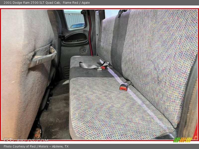 Flame Red / Agate 2001 Dodge Ram 2500 SLT Quad Cab