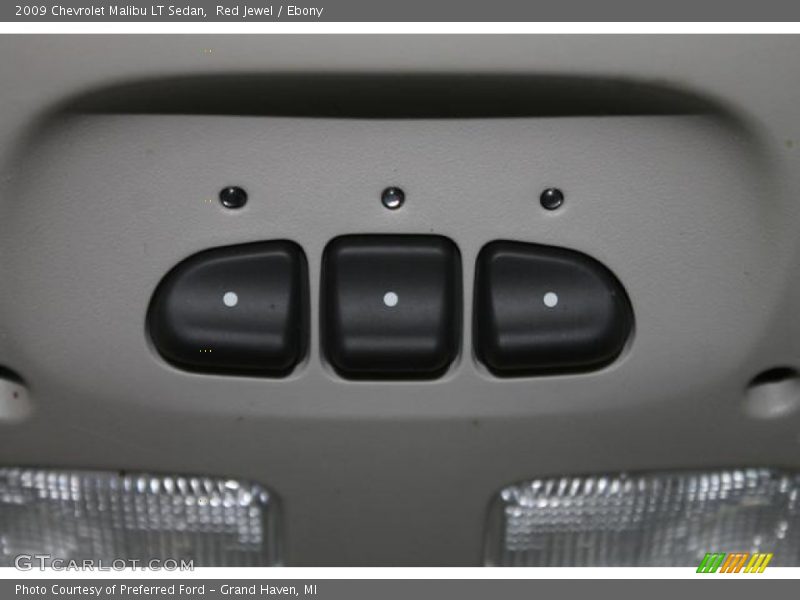 Red Jewel / Ebony 2009 Chevrolet Malibu LT Sedan