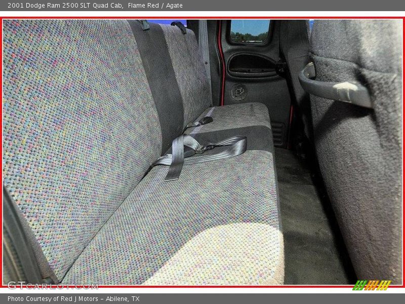 Flame Red / Agate 2001 Dodge Ram 2500 SLT Quad Cab