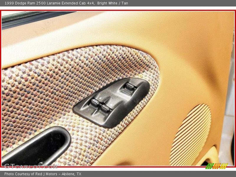 Bright White / Tan 1999 Dodge Ram 2500 Laramie Extended Cab 4x4