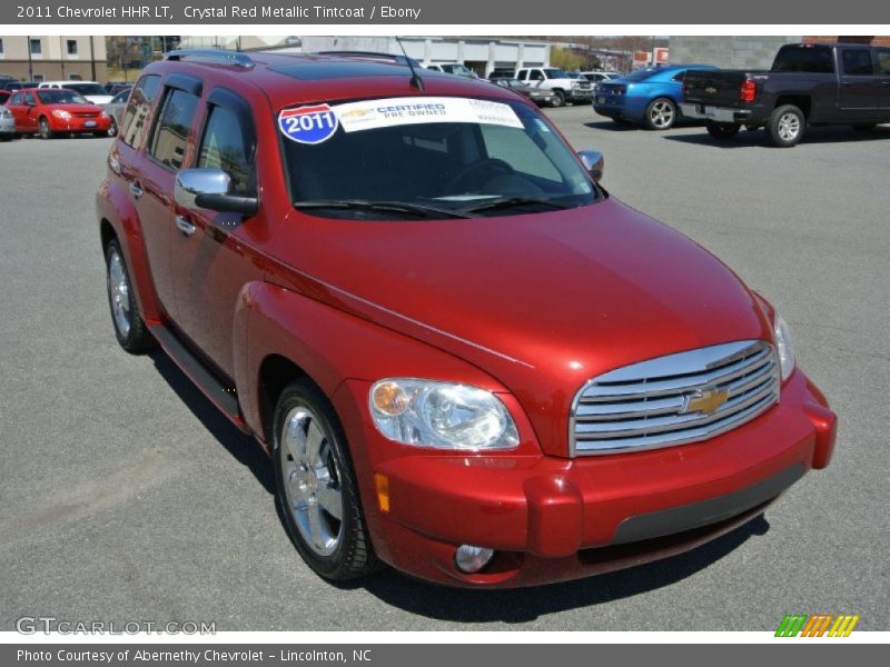 Crystal Red Metallic Tintcoat / Ebony 2011 Chevrolet HHR LT