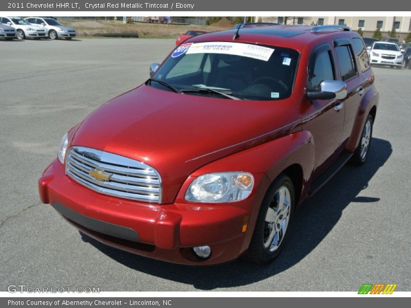 Crystal Red Metallic Tintcoat / Ebony 2011 Chevrolet HHR LT