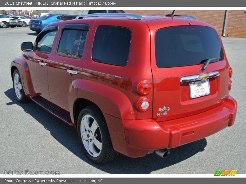 Crystal Red Metallic Tintcoat / Ebony 2011 Chevrolet HHR LT