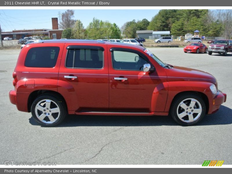 Crystal Red Metallic Tintcoat / Ebony 2011 Chevrolet HHR LT