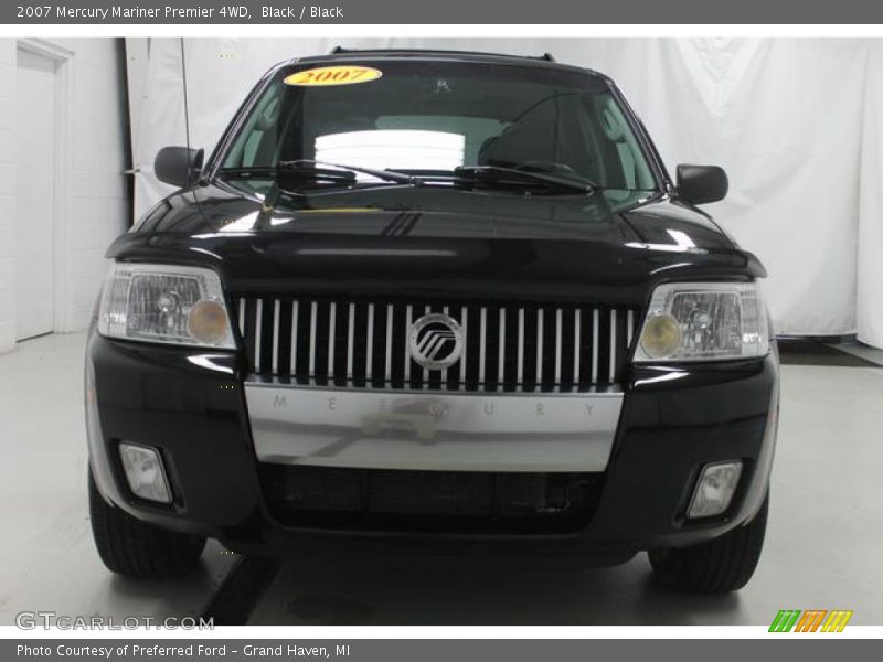 Black / Black 2007 Mercury Mariner Premier 4WD