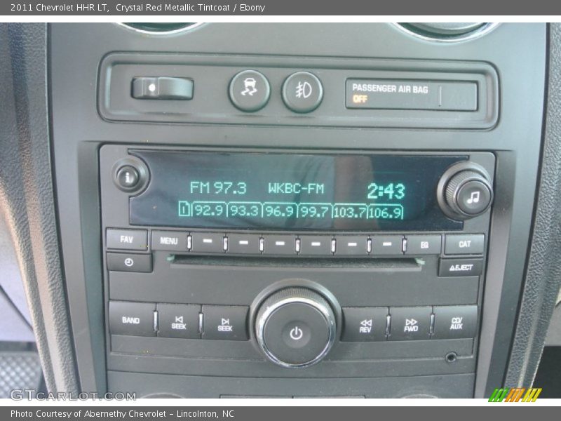 Crystal Red Metallic Tintcoat / Ebony 2011 Chevrolet HHR LT