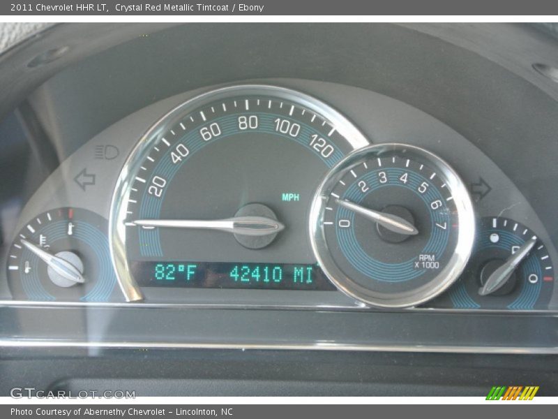 Crystal Red Metallic Tintcoat / Ebony 2011 Chevrolet HHR LT
