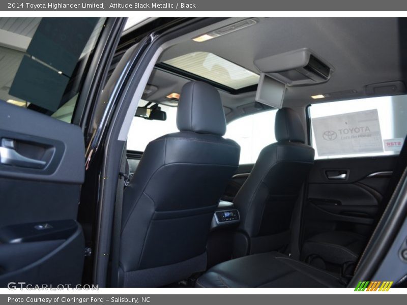 Attitude Black Metallic / Black 2014 Toyota Highlander Limited